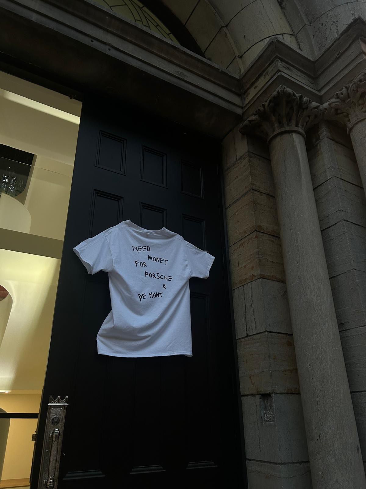 GROUPE DEMONT INC LAUNCHING EVENT IN COLLABORATION WITH PORSCHE LAUZON WITH A TSHIRT NEED MONEY FOR PORSCHE.