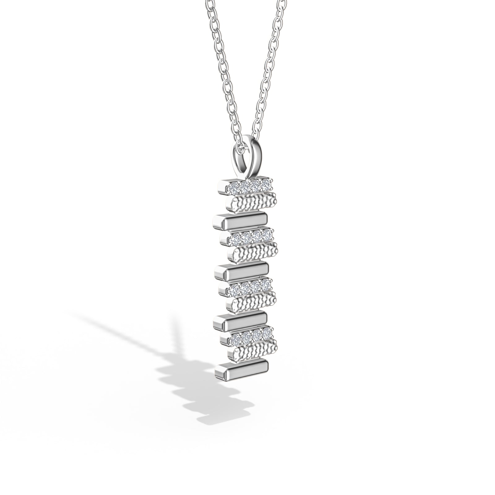 LAVERTUE is a poetic fine necklace inspired by a timeless fable about patience and healing. Designed in Montreal, available in solid rose gold and 24k vermeil, with zircon or diamond stones.