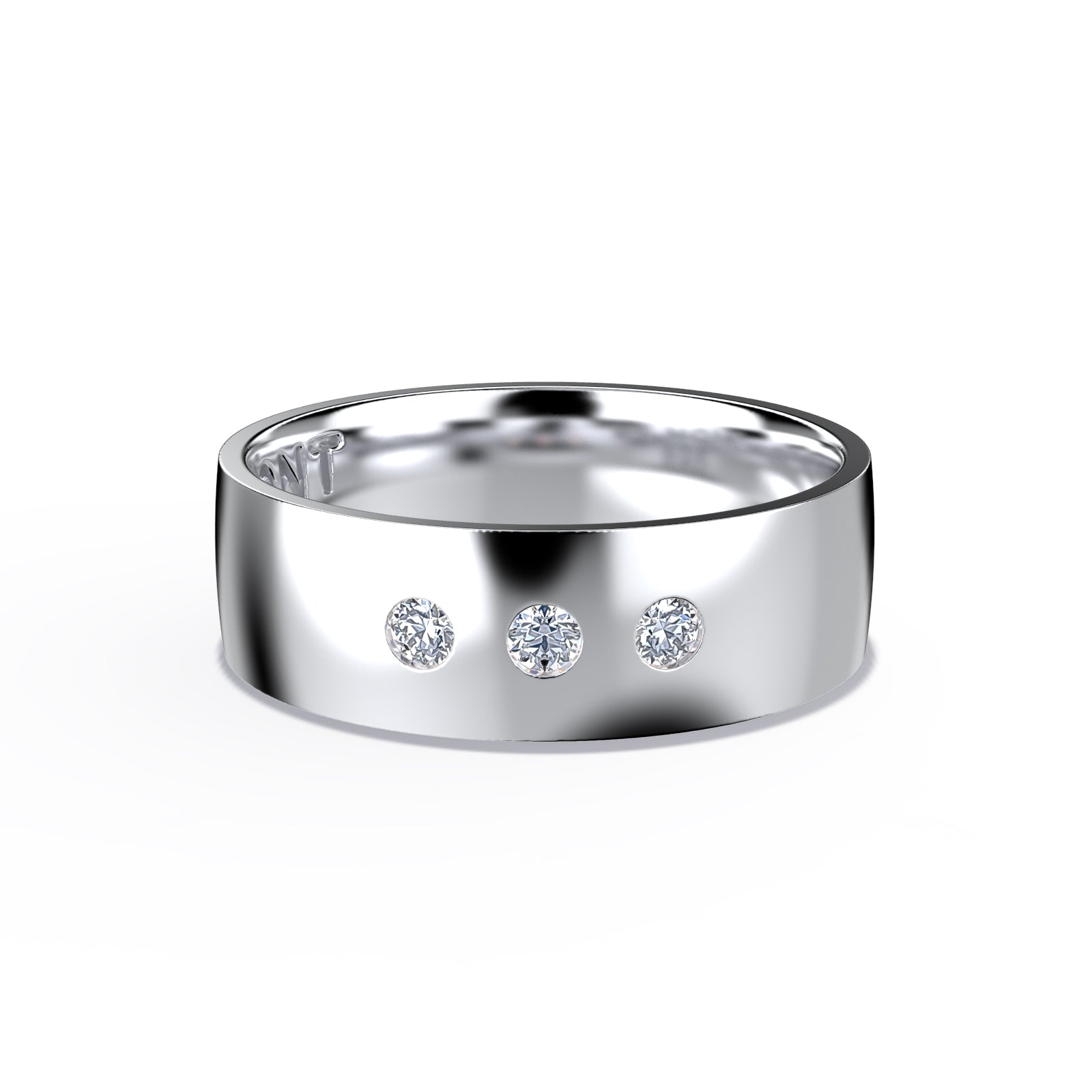 Inspired by a poetic ode to farniente, DOLCE features 3 stones like ellipses, a tribute to slowness, pleasure, and elegant pause. Made in Montreal in solid white gold (10k,14k,18k) and vermeil 24k.