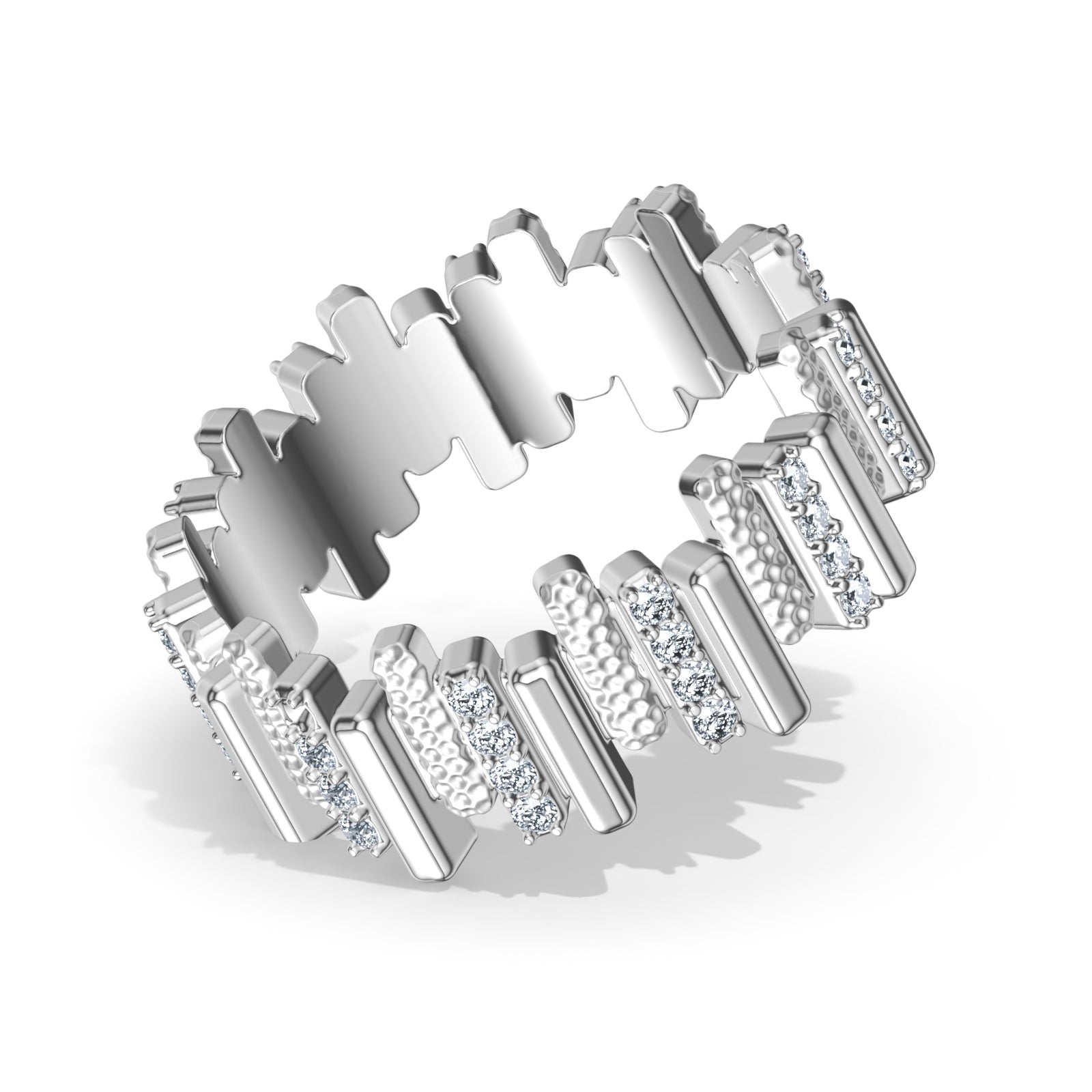 LAVERTUE is a poetic fine ring inspired by a timeless fable about patience and healing. Designed in Montreal, available in solid white gold and 24k vermeil, with zircon or diamond stones.