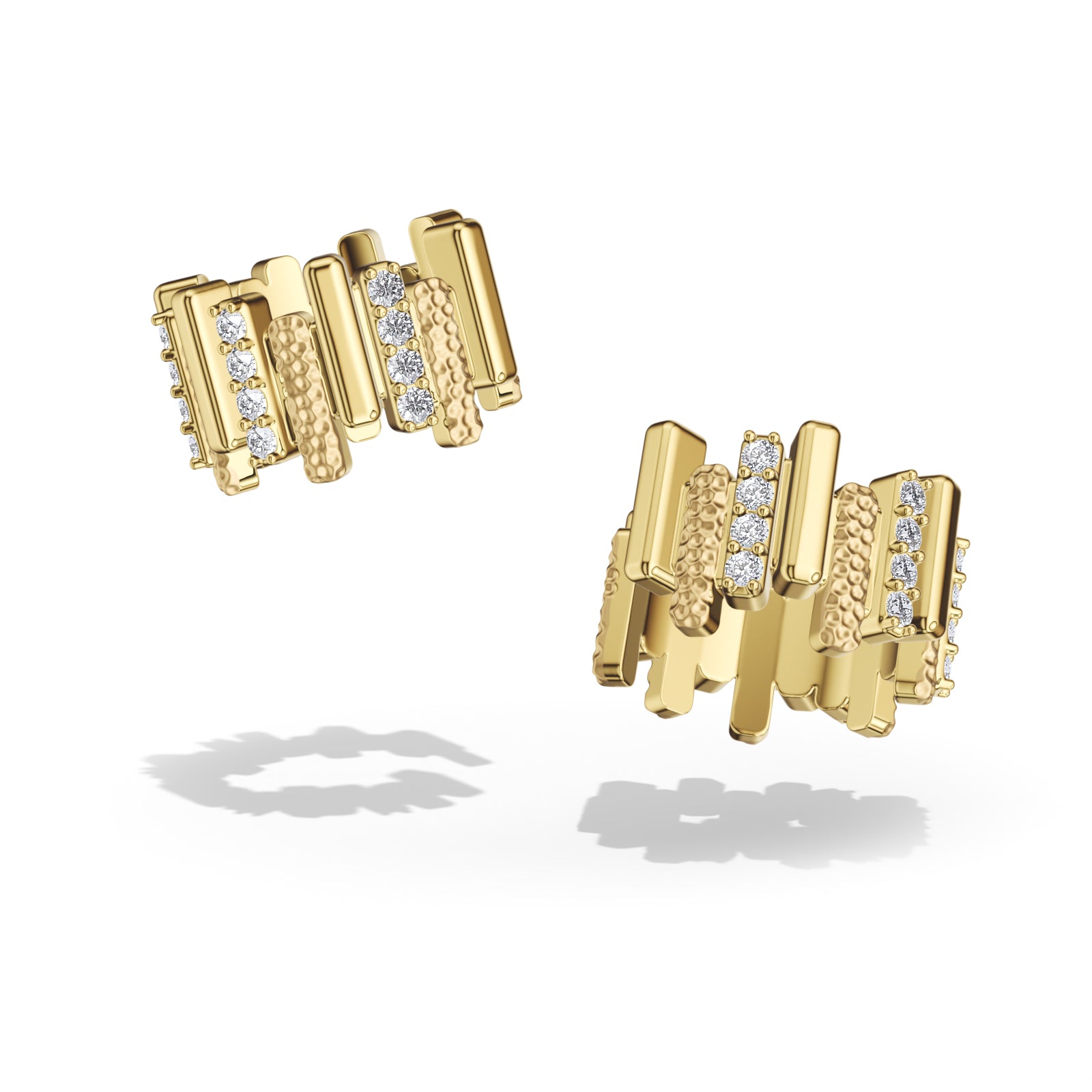 LAVERTUE is a poetic fine earcuff inspired by a timeless fable about patience and healing. Designed in Montreal, available in solid yellow gold and 24k vermeil, with zircon or diamond stones.