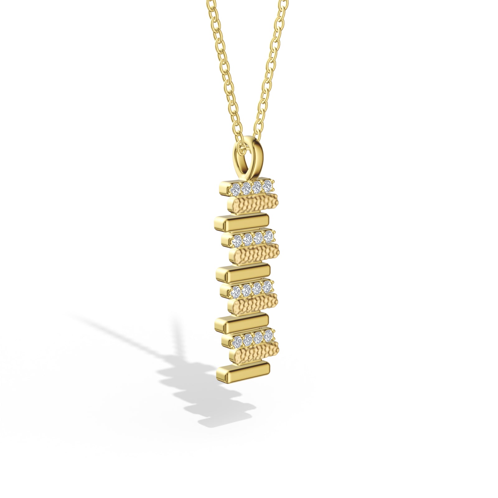 LAVERTUE is a poetic fine necklace inspired by a timeless fable about patience and healing. Designed in Montreal, available in solid gold and 24k vermeil, with zircon or diamond stones.
