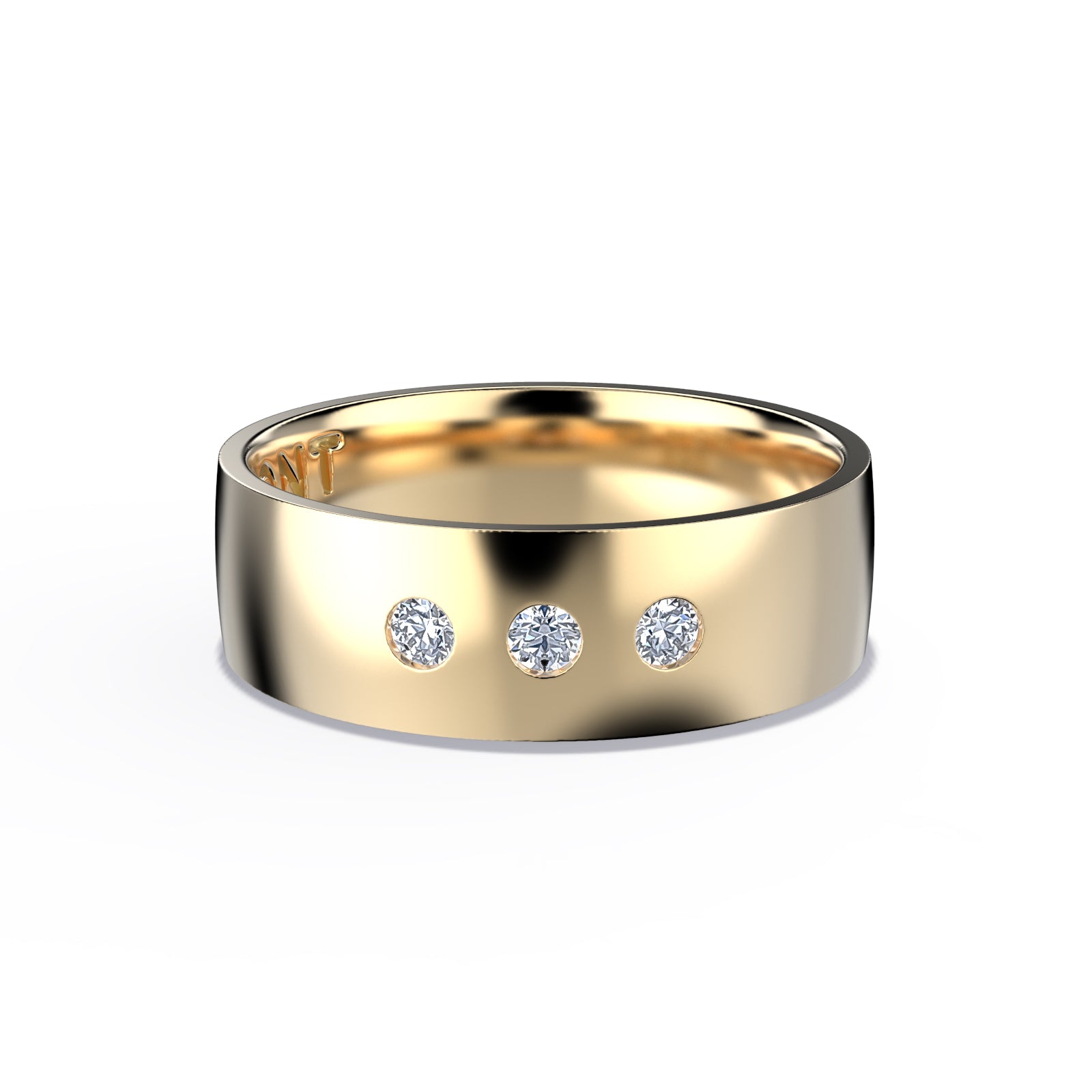 Inspired by a poetic ode to farniente, DOLCE features 3 stones like ellipses, a tribute to slowness, pleasure, and elegant pause. Made in Montreal in solid yellow gold (10k,14k,18k) and vermeil 24k.