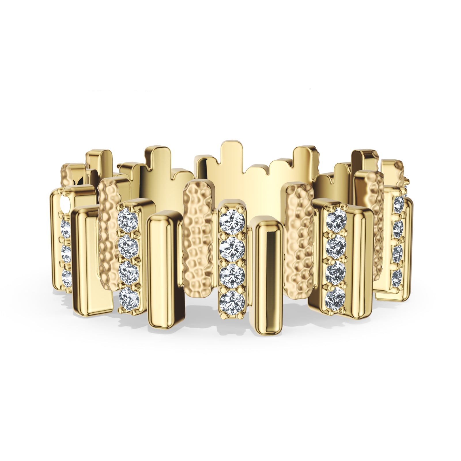 LAVERTUE is a poetic fine ring inspired by a timeless fable about patience and healing. Designed in Montreal, available in solid yellow gold and 24k vermeil, with zircon or diamond stones.